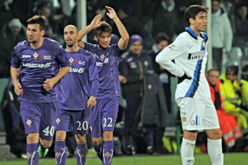 Fiorentina superó sin problemas a Inter de Milán. / AFP