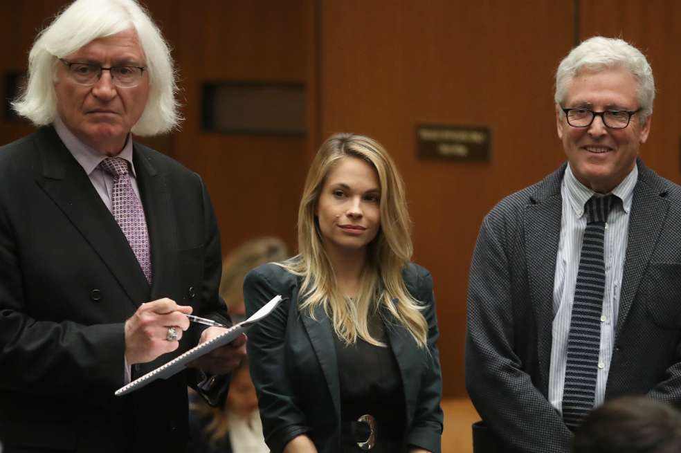 La modelo Dani Mathers, "Playmate" del año en 2015. / AFP