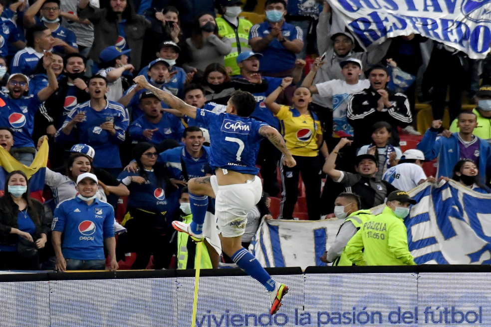 Millonarios venció a Águilas Doradas por la fecha 12 de la Liga BetPlay.