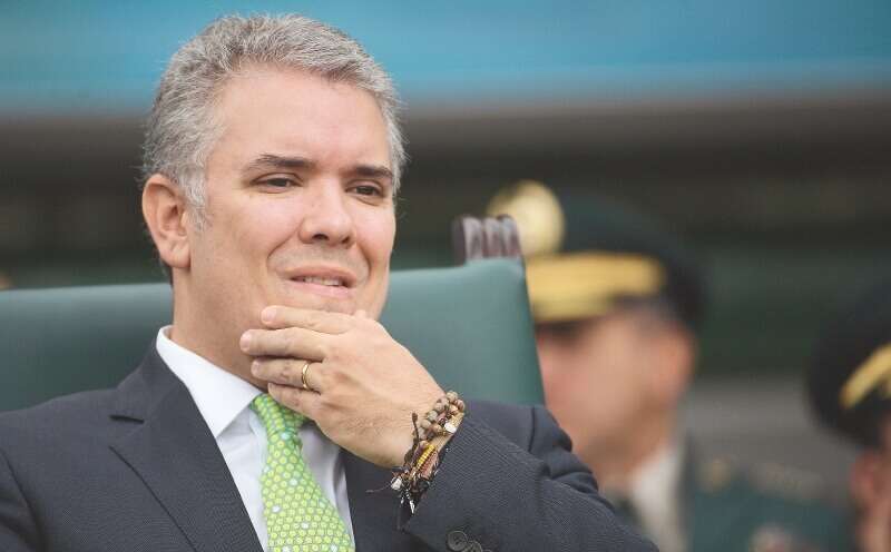 La pandemia le puso la agenda que Duque no encontró en año y medio y borró por unos meses su imagen desfavorable, que antes era cercana al 71% /Mauricio Alvarado - El Espectador