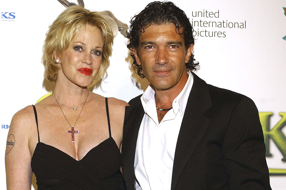 Melanie Griffith y Antonio Banderas