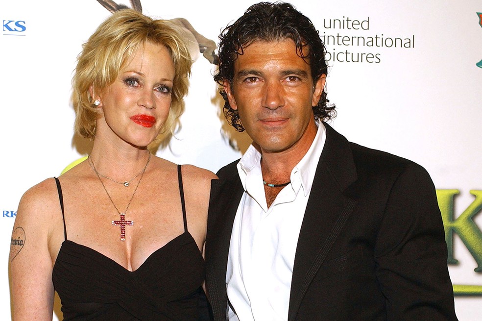 Melanie Griffith y Antonio Banderas