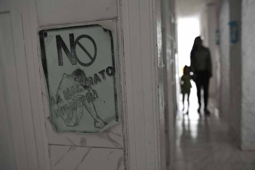 Segundo piso de la casa refugio. Aquí viven 40 mujeres que han sido víctimas de violencia. / Óscar Pérez - El Espectador