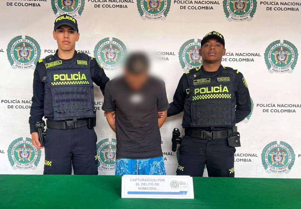 Un testigo y las cámaras de seguridad fueron claves para la captura del señalado homicida.