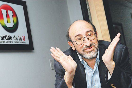 El senador Juan Lozano, expresidente de La U.