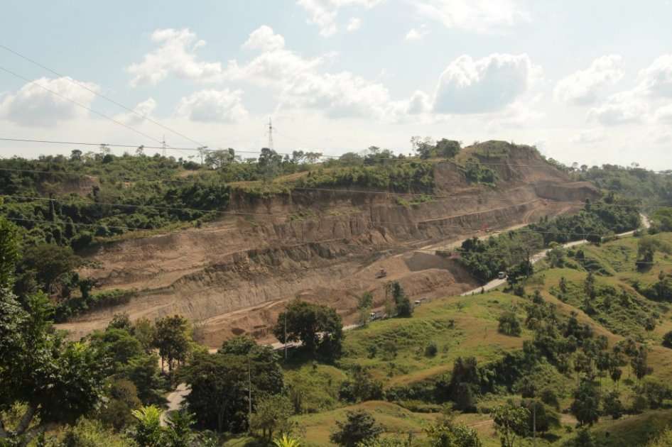 Así lucen las obras de Autopistas de la Sabana en la Sierra Flor (Sincelejo, Sucre). / Cortesía