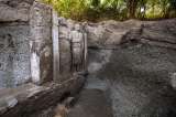 Hallado un relieve de una pareja casi a tamaño natural en una tumba monumental de Pompeya