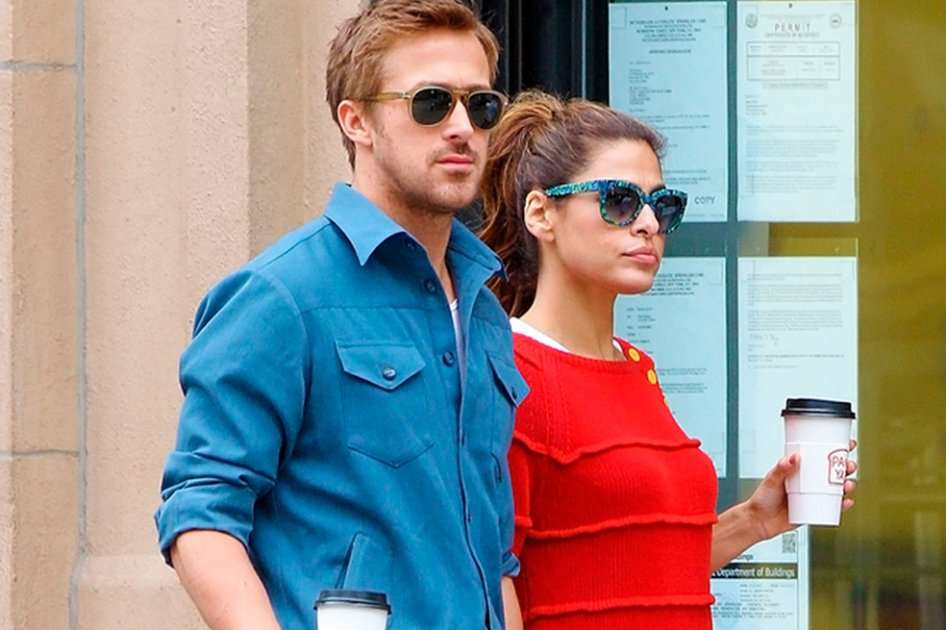 Ryan Gosling y Eva Mendes. / Bang Showbiz