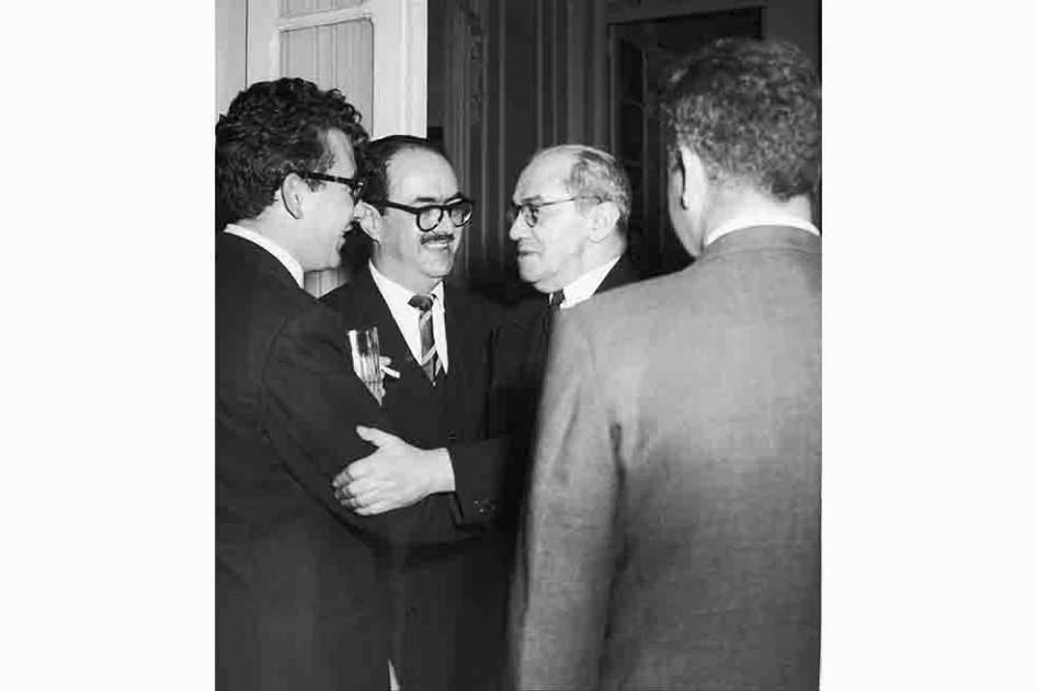 Guillermo Cano, Eduardo Zalamea y Luis Eduardo Nieto. / Archivo - El Espectador