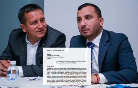 Conservadores sancionados por apoyar la reforma pensional apelan la decisión