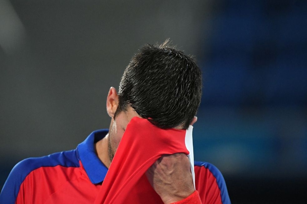 Novak Djokovic buscaba el oro olímpico, título que todavía no ha podido conseguir.
