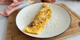 Receta: rollo de huevo y plátano maduro