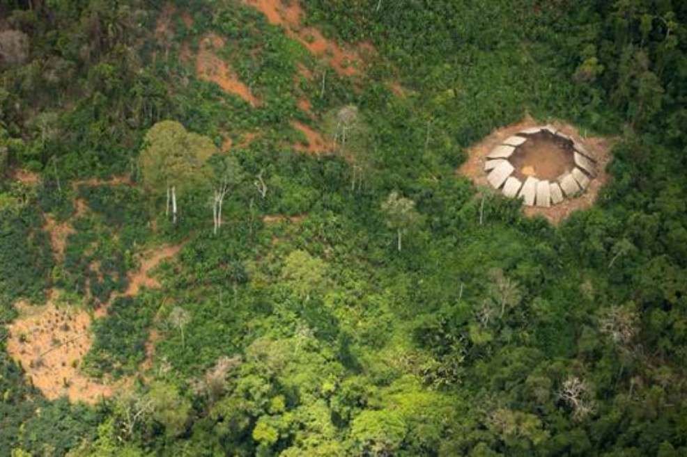 Este es uno de los lugares donde los indígenas aislados del Amazonas viven, según Survival.  / Tomada Facebook Survival International