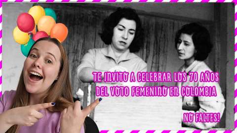 Hoy se cumplen 70 años del voto femenino en Colombia