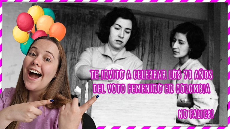 Hoy se cumplen 70 años del voto femenino en Colombia