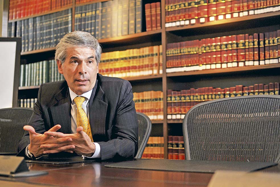Cristian Garavito - El Espectador / El ministro de Justicia Yesid Reyes.