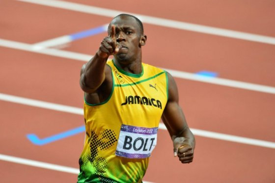 Usain Bolt, el atleta más ganador de la historia. / AFP