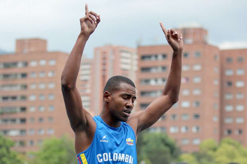 Diego Palomeque, atleta colombiano de las Fuerzas Armadas. / Cortesía runningcolombia.com