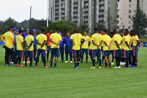 La selección Sub 20 de Colombia comenzó su preparación para el Mundial de Polonia
