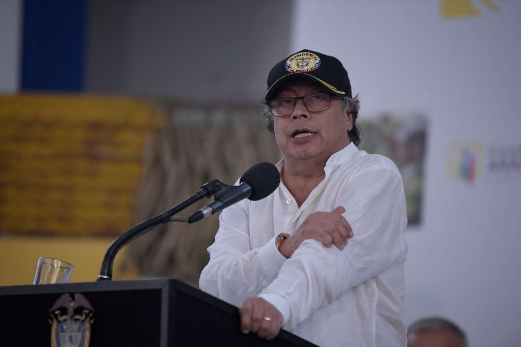 Presidente de la República, lidera un espacio de diálogo social en Arauca.
