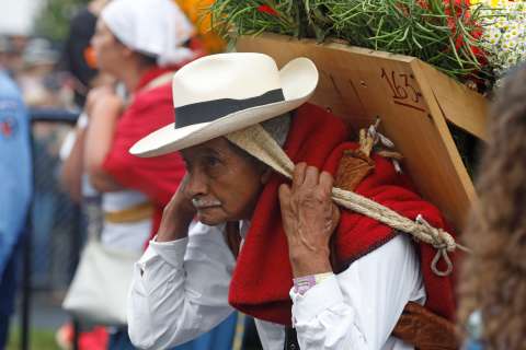 Desfile de 500 silleteros cerró la Feria de las Flores en Medellín