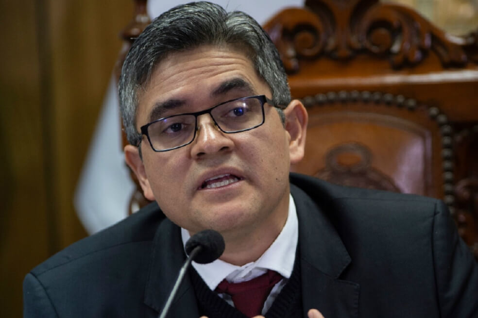 José Domingo Pérez, fiscal encargado de investigar el escándalo de Odebrecht en Perú. / AFP