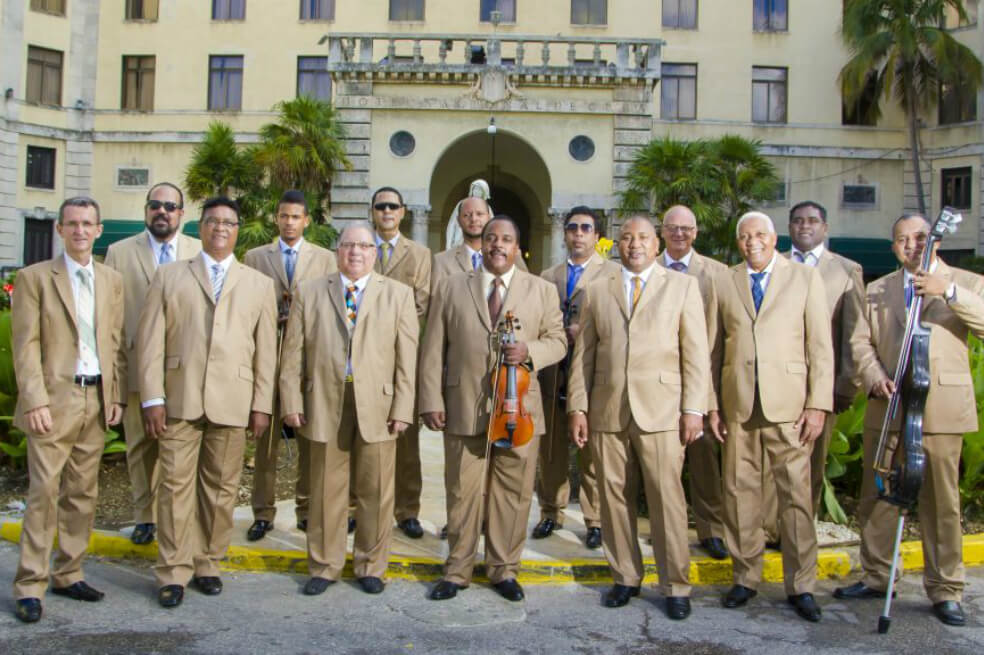 Integrantes de la Orquesta Aragón. / Cortesía