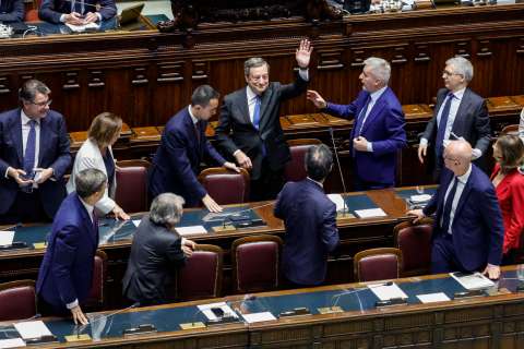 La dimisión de Mario Draghi afecta a Europa