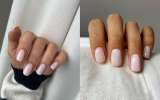 5 ideas de diseños de uñas cortas en colores claros