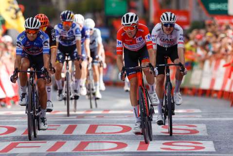 Así quedó la clasificación general de la Vuelta a España, tras la primera semana