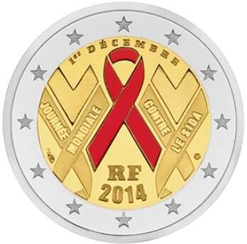 Moneda de 2 euros de Francia. (25.75mm, 8.5g) Fecha de inicio de circulación: 24/octubre/2014. Acuñadas: 3.000.000.