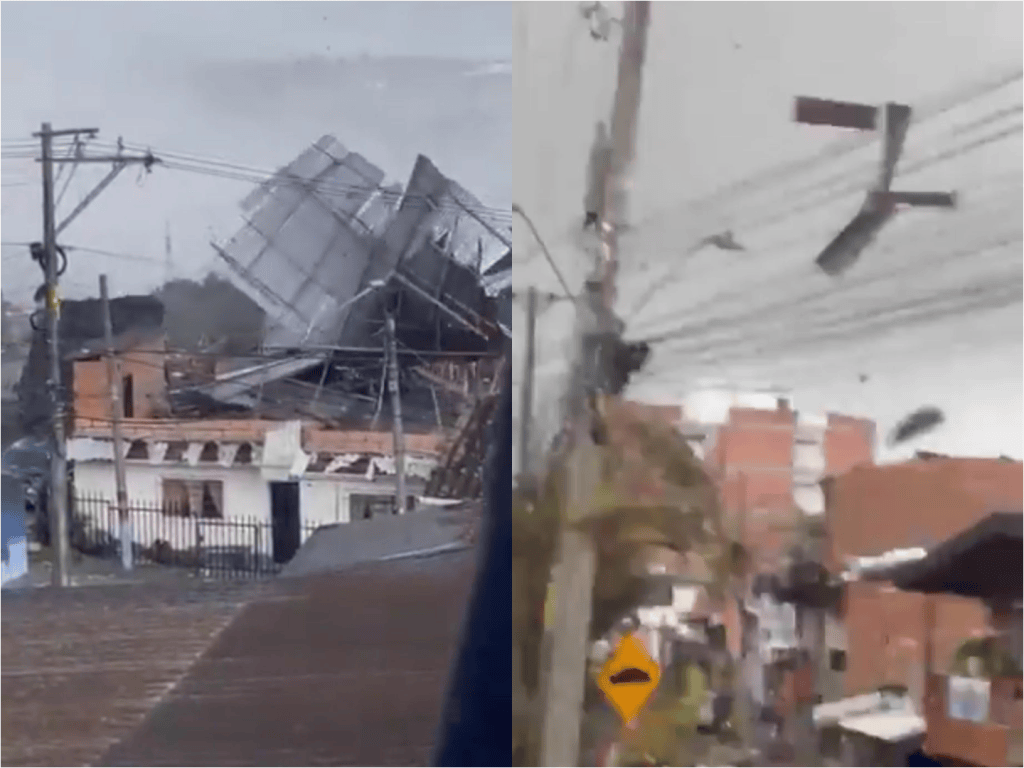 El vendaval provocó daños en varias viviendas y dejó a familias afectadas en distintos sectores del municipio.