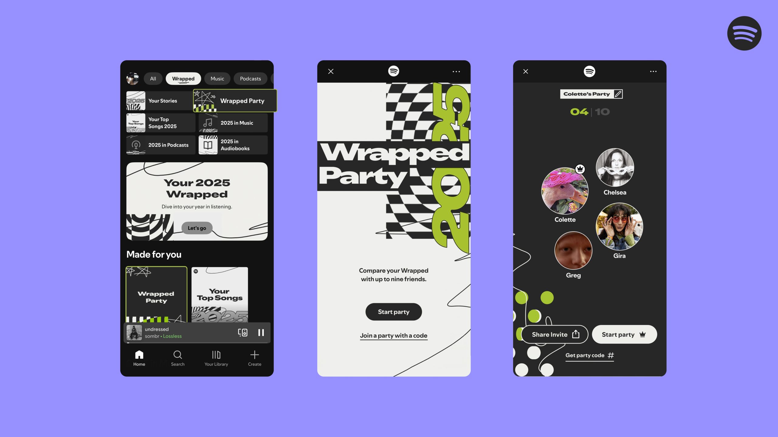 Wrapped Party convierte el resumen anual de Spotify en una competencia musical en vivo con amigos.