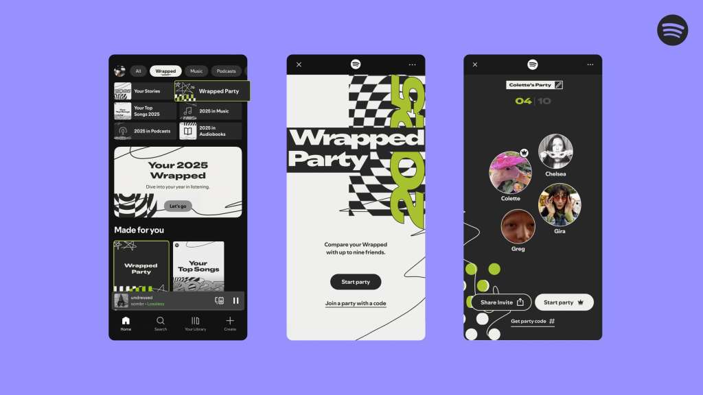 Wrapped Party convierte el resumen anual de Spotify en una competencia musical en vivo con amigos.