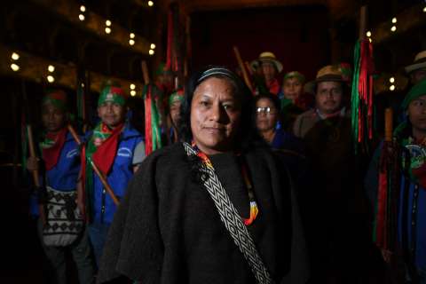 Aída Quilcué: toda una vida dedicada a la reivindicación del movimiento indígena