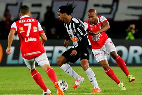 El Campín vibró con el encuentro Santa Fe vs. Mineiro