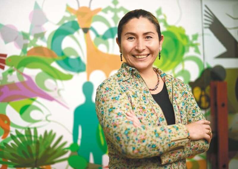 Ana María Hernández estudió relaciones internacionales y ha enfocado su trabajo en el campo de la conservación de la naturaleza./ Cristian Garavito