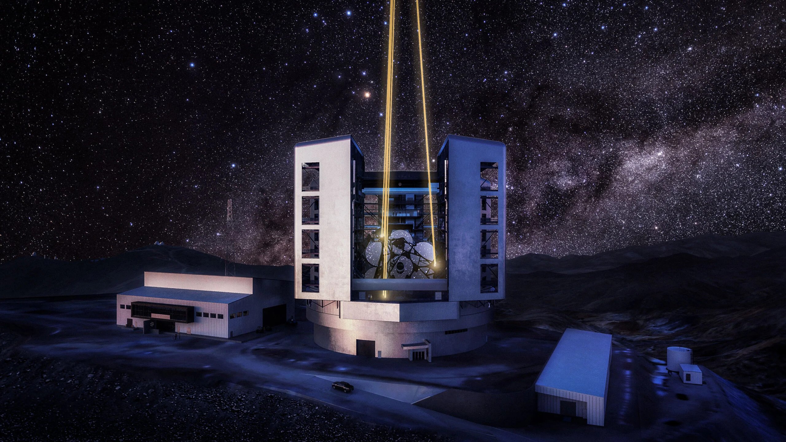 El telescopio se ubicará en las montañas del desierto de Atacama.