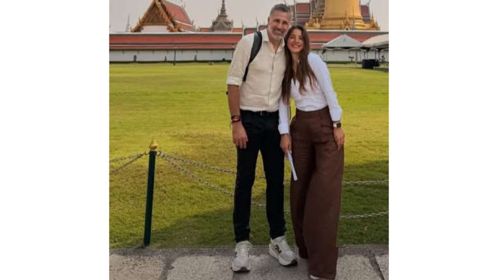 Caterine Escobar y Mario Alberto Yepes presumen lujoso viaje: “la pareja más hermosa”