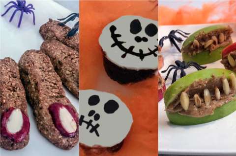 Tres recetas saludables para Halloween