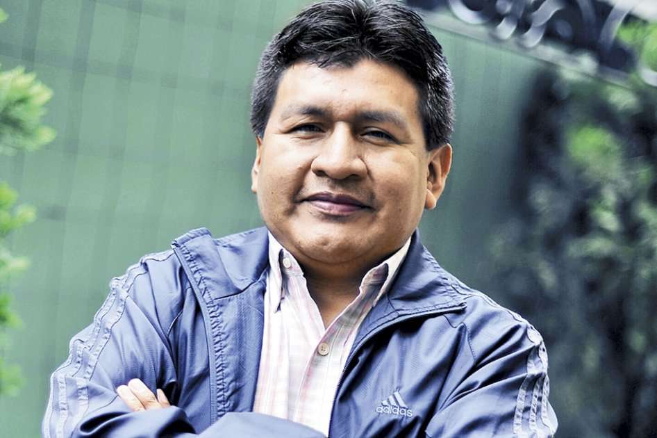Aníbal Bubú, elegido el mejor rector del país. / David Campuzano