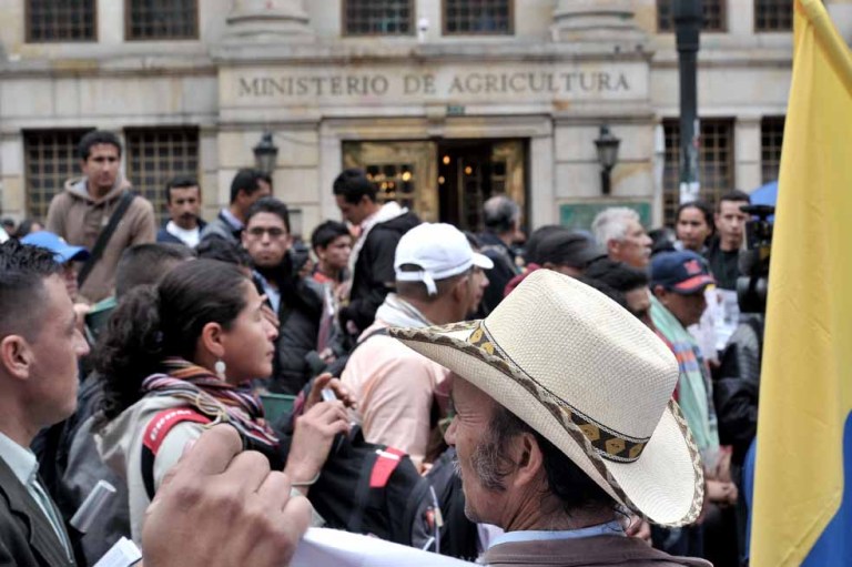 El reclamo campesino en el censo agrario
