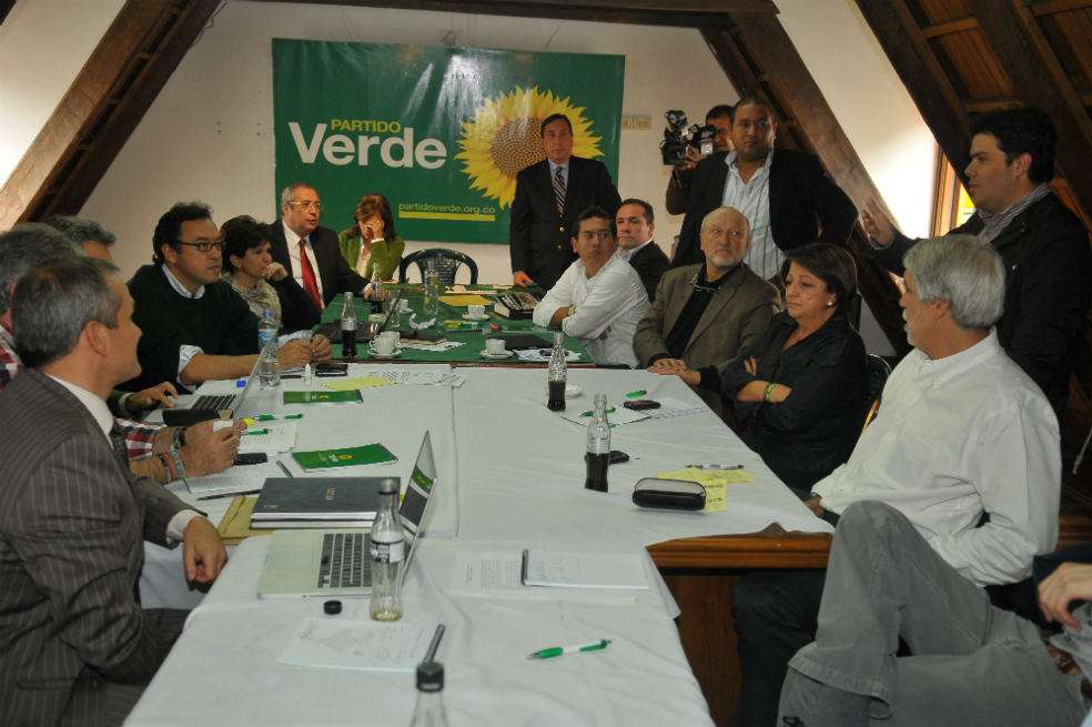 El Partido Verde sería una de las colectividadesdamnificadas de aprobarse el proyecto de reforma política. / Archivo
