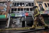 El drama tras el voraz incendio que consumió varios locales en San Victorino