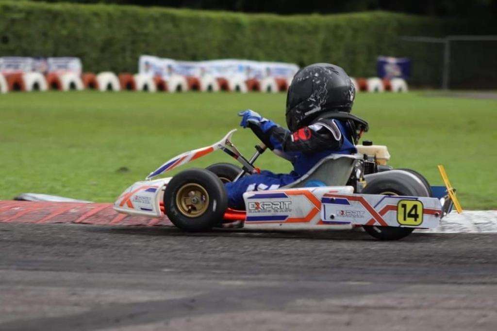 Rafael Esteban Cortes Vargas, la nueva promesa del karting colombiano