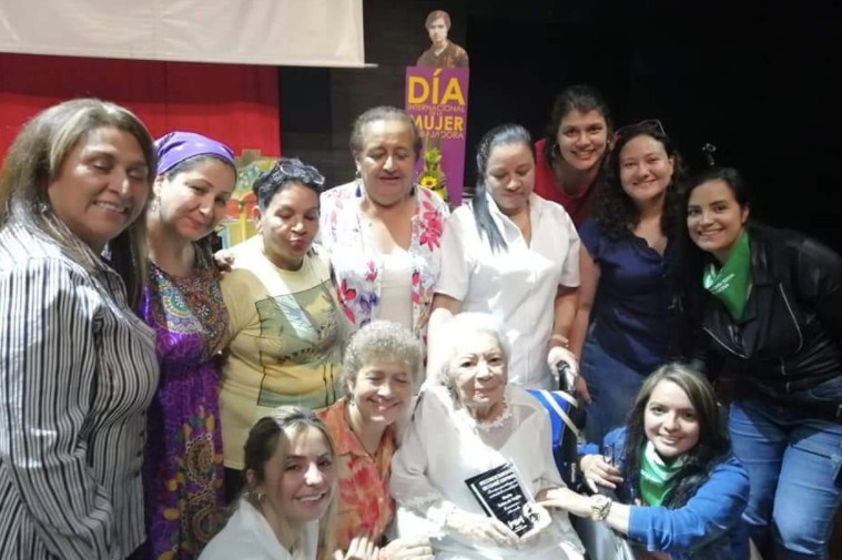 Rosita Turizo, pionera sufragista, murió a sus 90 años