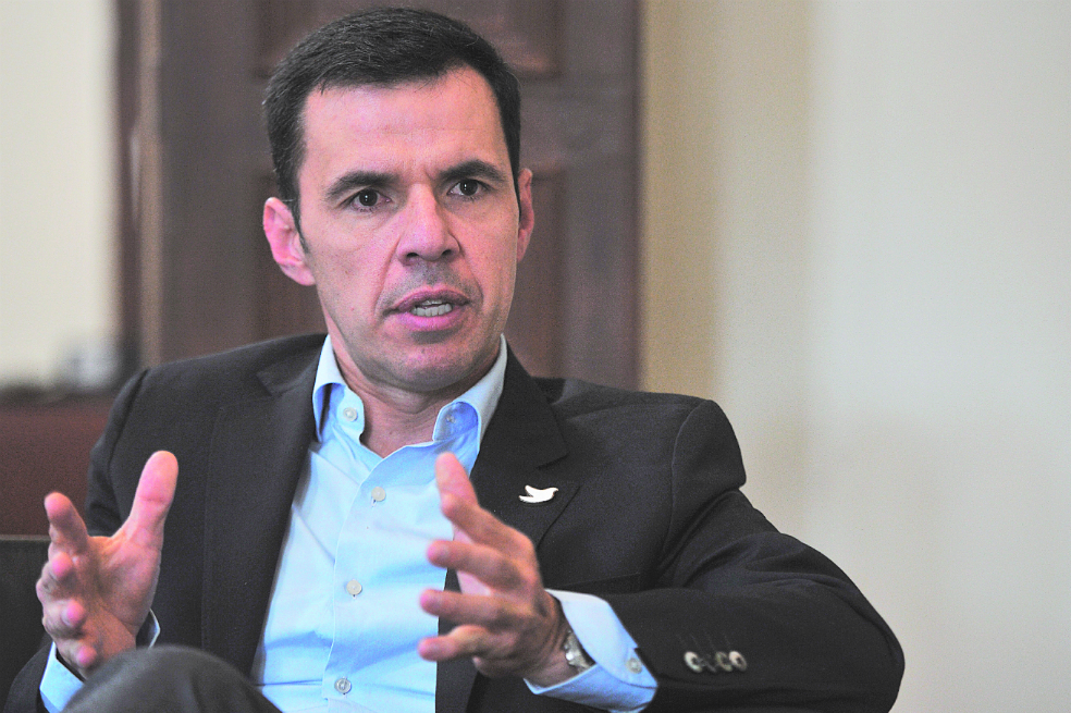 El jueves pasado se posesionó Guillermo Rivera como nuevo ministro del Interior.  / Mauricio Alvarado