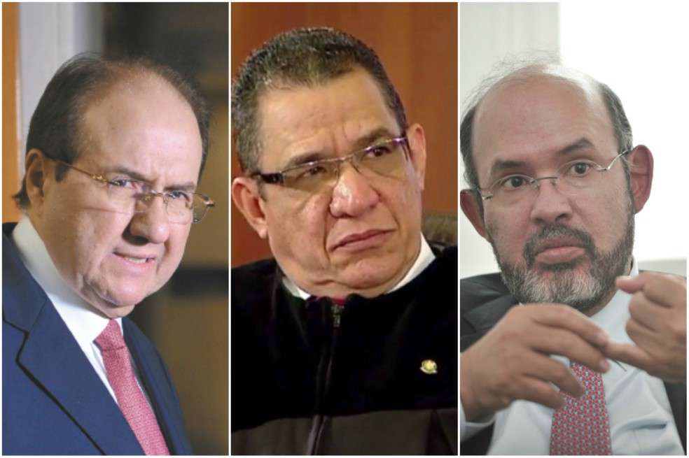 De izq. a der.: José Leonidas Bustos, Gustavo Malo y Francisco Ricaurte. / Fotos: Archivo El Espectador