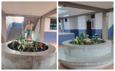 Sacaron a la virgen María Auxiliadora de un colegio de Medellín