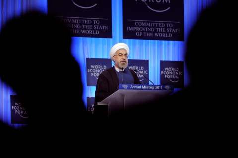 Irán revela su plan económico en Davos